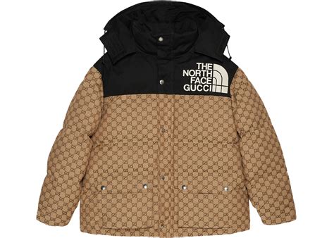 north face gucci hoodie black|the north face x gucci gg jacquard padded jacket.